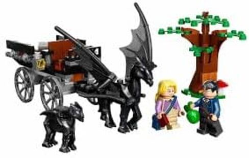 LEGO Harry Potter Hogwarts Carriage and Thestrals 76400 Building Toy Set from Order of The Phoenix Movie Featuring Luna Lovegood for Kids, Girls, and Boys Ages 7+ (121 Pieces) in Saudi Arabia