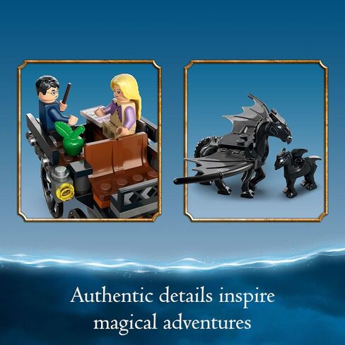 LEGO Harry Potter Hogwarts Carriage and Thestrals 76400 Building Toy Set from Order of The Phoenix Movie Featuring Luna Lovegood for Kids, Girls, and Boys Ages 7+ (121 Pieces) in Saudi Arabia