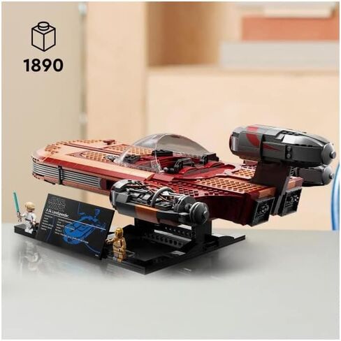LEGO Star Wars Luke Skywalker’s Landspeeder 75341 Collectible Building Display Set for Adult Fans of Star Wars (1,890 Pieces) in Saudi Arabia