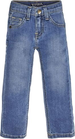 GUESS Boys' Little Stretch Denim Classic Fit 5 Pocket Jean in Saudi Arabia