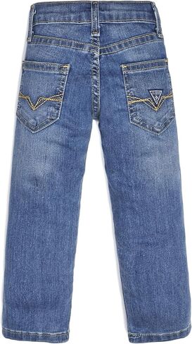 GUESS Boys' Little Stretch Denim Classic Fit 5 Pocket Jean in Saudi Arabia