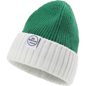 DASMINI Baby Beanie Toddler Winter Hat Kids Beanie Warm Knit Hats Boys Girls Youth