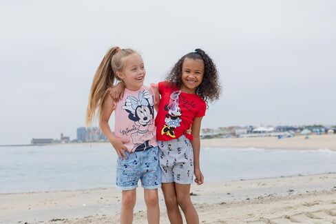 Disney Mickey Mouse & Friends Girls' 2-Piece T-Shirt and Shorts Set for Baby & Kids in Kuwait