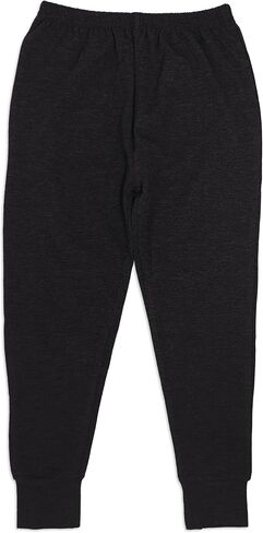Andrew Scott Boys Long John Ultra-Soft Cotton Stretch Base Layer Underwear Sets / 3 Long Sleeve Tops + 3 Long Pants - 6 Piece in Kuwait