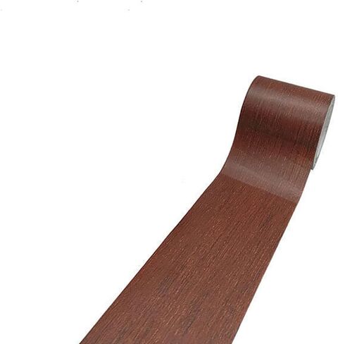 Woodgrain Patterned Duct Tape Wood Effect Repair Adhesive Duct Tape for Laminate Floor Scratch Repair, 1 Roll Brown in Saudi Arabia