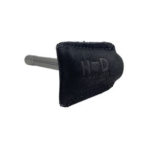 Hide & Drink, Leather Double Edge Safety Razor Head Protective Sheath/Shaving Travel Cover Handmade Includes 101 Year Warranty :: Single Malt Mahogany