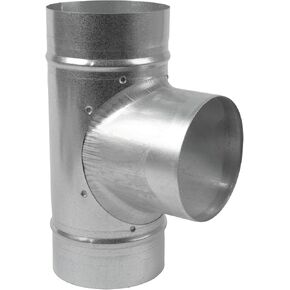 Vent Systems 4'' Inch 3 Way - Y Shape Duct Connector - 3 Way Hose Adapter - Y-Shape Round Pipe Connector- Extractor Fan - Duct Hose Dryer Vent Y Connector
