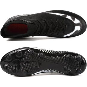 Aiqzsh Kids Soccer Cleats Boys Girls Football Shoes Athletic Anti-Slip Outdoor/Indoor Sports Shoes