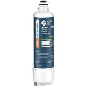 Crystala Filters BORPLFTR50 Replacement for Bosch Ultra Clarity Pro Water Filter, Compatible 12033030,11025825,12028325,BORPLFTR55,WFC100MF,WFS200MF(2 Pack)