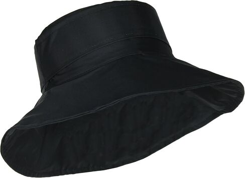 FLH Cute Bucket Rain Hat w/Buckle Accent, 3.5 inch Wide Brim, Roll-Up Packable in Saudi Arabia