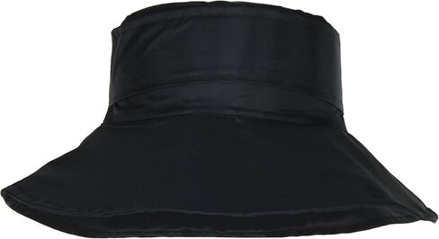 FLH Cute Bucket Rain Hat w/Buckle Accent, 3.5 inch Wide Brim, Roll-Up Packable in Saudi Arabia