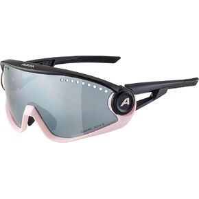 ALPINA Mirrored, 100% UV Protection Sport Sunglasses For Men & Women, Cycling/Running, Removeable Side Protection, 5W1NG