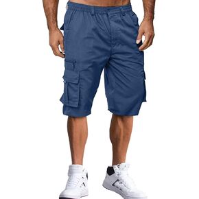 Rela Bota Men's Cargo Shorts Outdoor Lightweight Tactical Pant Hiking Stretch Multi Pocket