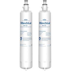Maxblue RPWFE (with CHIP) Refrigerator Water Filter, Replacement for GE® RPWFE, RPWF, WSG-4, DWF-36, WF277, R-3600, MPF15350, OPFG3-RF300, RWF1063, RWF3600A, 2 Filters