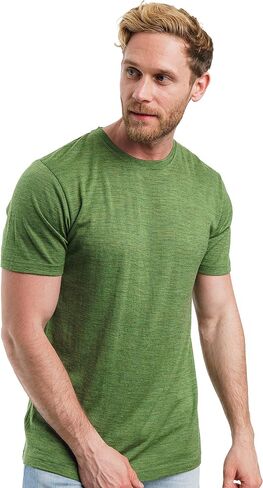 تي شيرت رجالي من صوف ميرينو من Merino.tech - طبقة أساسية خفيفة الوزن من صوف ميرينو العضوي بنسبة 100% in Kuwait
