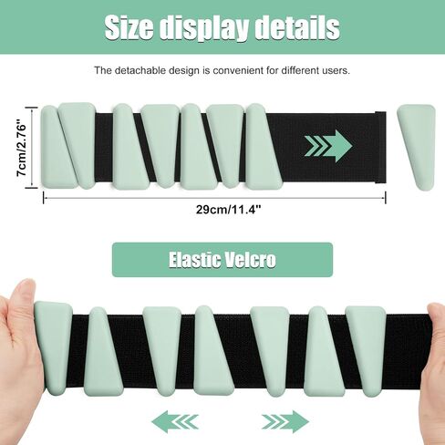 Wrist & Ankle Weights, Arm Leg Weights Set of 2 (1Lbs Each), Adjustable Ankle Weights for Yoga, Walking, Pilates, Dance, Gym (Beige) in Saudi Arabia