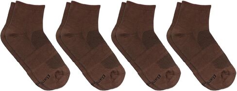 BambooMN Men's Bamboo Athletic Quarter Crew Sock for Home Travel Work and Sport in Kuwait