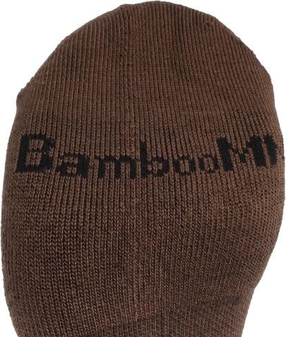 BambooMN Men's Bamboo Athletic Quarter Crew Sock for Home Travel Work and Sport in Kuwait