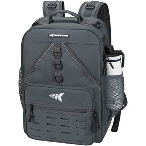 KastKing Karryall Medium Fishing Tackle Daily Backpack With Rod Holder, 4 Tackle Boxes, Large Storage and Water-resistant Bag