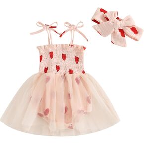 Infant Baby Girl St Patricks Day Outfit - Sleeveless Trefoil Romper Dress Green Clover St Patricks Dresses