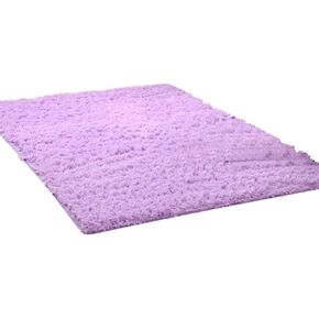 Kekon Ultra Soft Indoor Modern Square Area Rugs Fluffy Non-Slip Floor Carpets Silky Mat for Living Room Bedroom Kids and Baby Room Nursery and Pet, 1.6 * 2.6ft, Rose