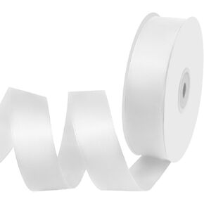 1-1/2" Width x 50 Yards Satin Fabric Ribbon, Ivory Ribbon Perfect for DIY Bows, Swags, Gift Wrapping, Craft, Flower Bouquet，Christmas and Party Decoration in Saudi Arabia