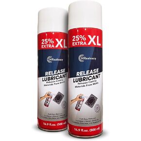 Silicone Mold Release Spray (Silicone-Based) (1x16.9 floz/500ml) - Resin & Epoxy Release Agent for Smooth Mold Removal with Ease, Universal Use on Almost All Molds