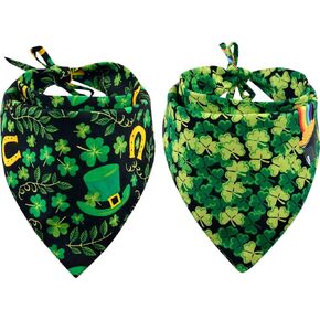 2 حزمة من باندانا الكلب في عيد الحب، وشاح على شكل مثلث قابل للعكس، إكسسوارات للكلاب والقطط والحيوانات الأليفة الصغيرة in Kuwait