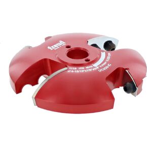 Freud 4-15/16" (Dia.) 2+2 Advanced Design Raised Panel Insert Shaper Cutter for 3/4" Stock with 3/4" bore (UC209-IC)