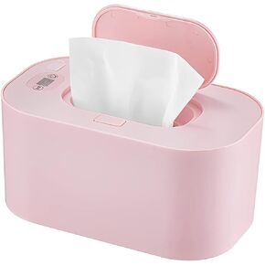 Baby Wipe Warmer, 3 Mode USB Baby Wipe Heater with Temp Control, Baby Wet Wipes Dispenser, Portable Wipe Warmer, Diaper Wipe Warmers, Smart Wet Warmer Dispenser Box for Home Car Travel Baby Nursery