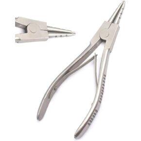 DDP STAINLESS STEEL RING OPENER' PIERCING TOOL HOOPS HEAVY BIG GAUGE CAPTIVE BEAD OPENING PLIERS