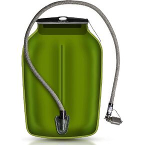 Source Hydration Bladder WLPS Low Profile - 3 Liter (100oz) Water Bladder with High Flow Storm Valve - Featuring All Hydration Technology Advantages