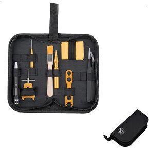 QUA'ANNYU Upgraded Version Fishing Reel Cleaning Kit | Fishing Reel Maintenance Kit | Fishing Reel Care Kit | Fishing Rod Repair Kit | Spool Pin Remover Spool Pin Tool