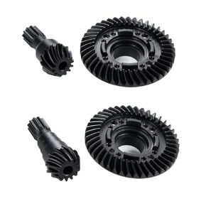 BRKRC 40CR Steel Front + Rear Spiral Cut Differential Pinion Gear Diff Gear Set for Tra-xxas 1/5 XMAXX X-MAXX 6S 8S