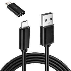 USB Charging Cable Compatible with Portable Blender, Charger Cord for Personal Size Blender Smoothie Blender, Power Banks, Cell Phone Tablet and Easy to Use Phone(6.6FT)