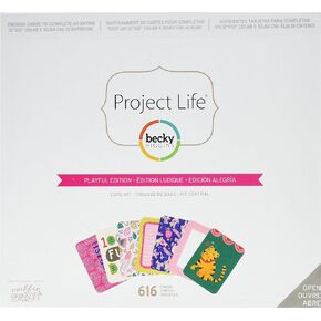 Project Life 380350 Kit Core Edition-Playful (616 Piece)