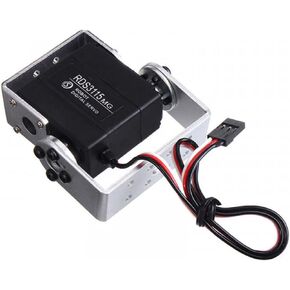 RCmall RDS3115MG Biaxial Digital Servo, 17KG Large Torque Dual Shaft U Mount 270 Degree Servo for RC Robot
