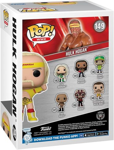 فانكو بوب! WWE: هالك هوجان هولكامانيا بالحزام in Kuwait