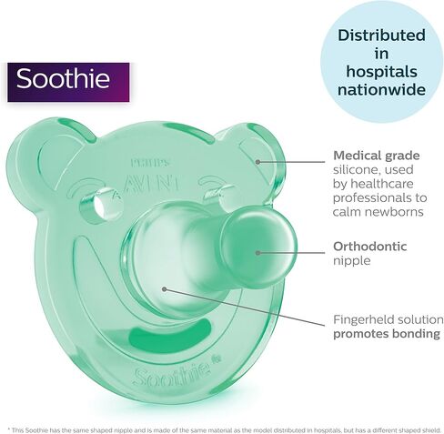 Philips Avent Soothie Pacifier, Blue, 0-3 Months, 2 Count in Kuwait