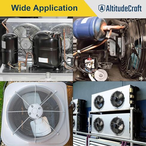 محرك مروحة مكثف YZF18-25، محرك مروحة تيار متردد 120 فولت 60 هرتز 1.01 أمبير 18 وات، استبدال محرك القطب المظلل YZF10-20، YZF6-13، APFM-161E in Kuwait