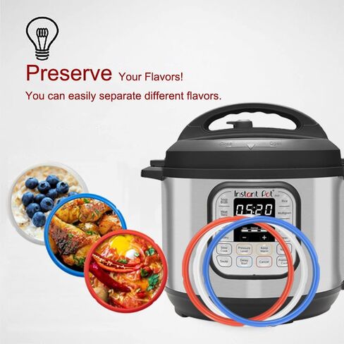 Instant Pot Sealing Ring 8 Quart, 1 Pcs Food Grade Silicone Instant Pot Ring for Instant Pot Seal in Kuwait
