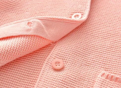 Miccina Baby Boys Cardigan Sweater Toddler Girls Knit Hooded Jacket Button Outwear Outfit Tops Sweatshirt in Saudi Arabia