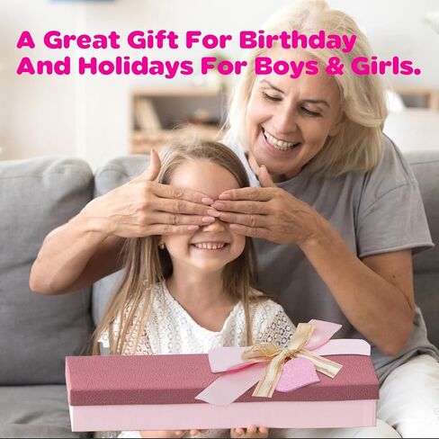 Gadhra Kids Cleaning Set, 8Pcs Wooden Toy Cleaning Set Includes Broom, Dustpan, Brush, Mop, Duster, Sponge, Rag and Hanging Stand, Pretend Play Children House Cleaning Toys for Toddlers in Kuwait