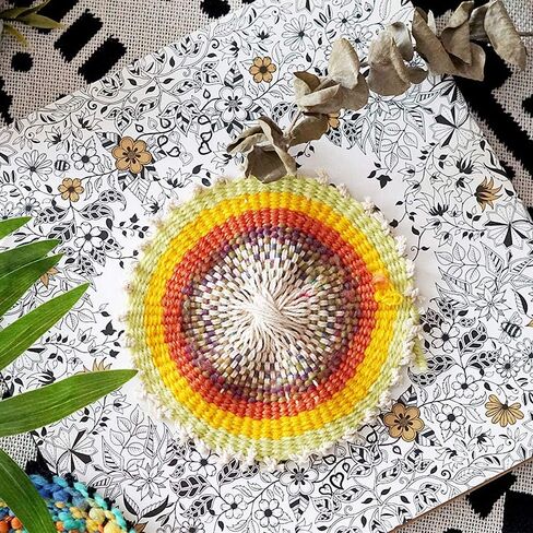 RMISODO 2 Pieces Circular Loom Set Knitter Knitting Flower Loom Kit for Embellishment Needle Craft in Kuwait