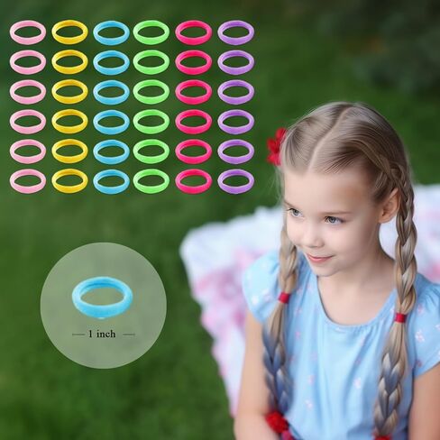 300 قطعة من إكسسوارات شعر الفتيات الصغيرات من EleMirsa، 6 مشابك مخالب صغيرة على شكل زهرة متعددة الألوان، ربطات شعر للأطفال، أربطة مطاطية صغيرة للأصابع، أشرطة مطاطية للشعر للفتيات الصغيرات والأطفال الصغار in Kuwait