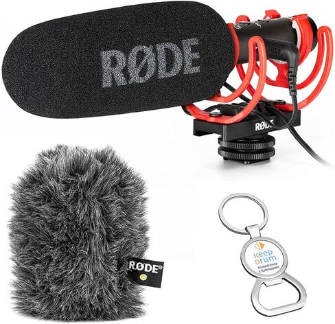 Rode VideoMic NTG Hybrid Analog/USB Camera-Mount Shotgun Microphone Bundle WS11 Windshield in Saudi Arabia