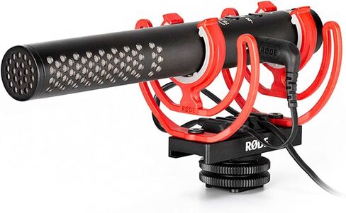 Rode VideoMic NTG Hybrid Analog/USB Camera-Mount Shotgun Microphone Bundle WS11 Windshield in Saudi Arabia