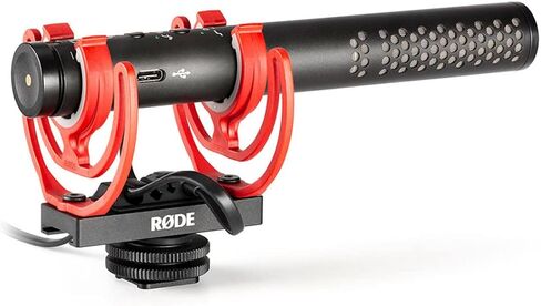 Rode VideoMic NTG Hybrid Analog/USB Camera-Mount Shotgun Microphone Bundle WS11 Windshield in Saudi Arabia