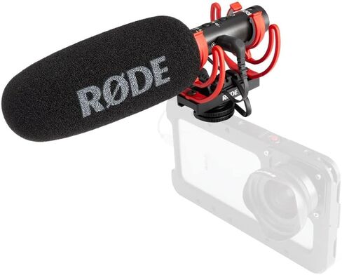 Rode VideoMic NTG Hybrid Analog/USB Camera-Mount Shotgun Microphone Bundle WS11 Windshield in Saudi Arabia