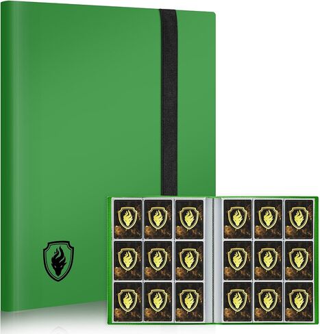 Fabmaker Card Binder 9 Pocket, 396 Pockets Trading Card Binder Case, Black in Saudi Arabia